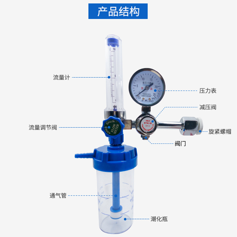 浮標(biāo)式氧氣吸入器安裝使用注意事項